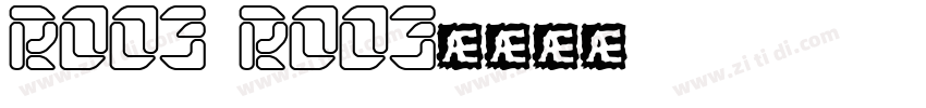RO03 RO03字体转换